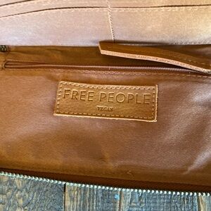 Free People Vegan Brown wallet